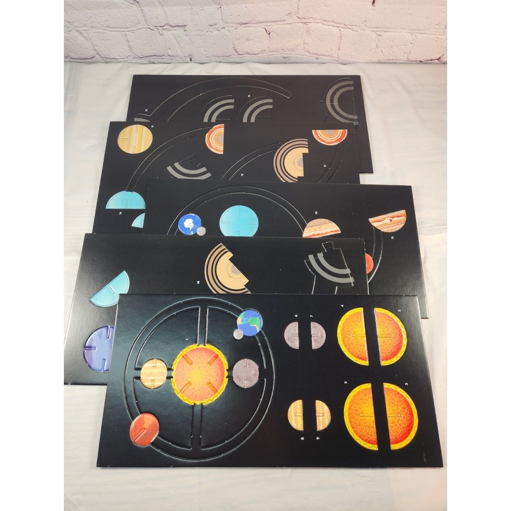 Solar System Model and Book -Build the Model Science Learning Education NEW - Picture 9 of 9